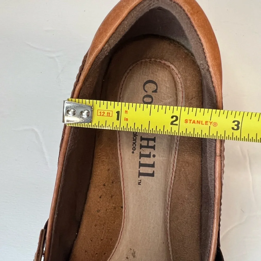 Cobb Hill by New Balance Criss Criss Brown Leather Flats Size 10M